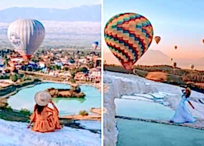 Pamukkale Sıcak Hava Balonu